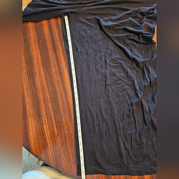 Asos Curve Plus Black Jumpsuit Off Shoulder Layered Ruffle Top Wide Leg 20 EUC - Picture 11 of 15